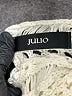 Julio Ivory White 3/4 Sleeve Top Size S - photo 7