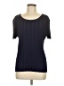 Evolution by Cyrus Black Short Sleeve Top Size L - photo 1