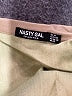 Nasty Gal Inc. 100% Polyurethane Color Block Tan Raincoat Size 18 - photo 6