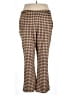 BP. Houndstooth Brown Dress Pants Size 3X - photo 2