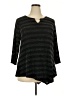 Avenue Black 3/4 Sleeve Top Size 18 - 20 Plus - photo 1