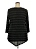 Avenue Black 3/4 Sleeve Top Size 18 - 20 Plus - photo 2