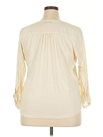 Jones New York Sport 3/4 Sleeve Button-Down Shirt (view 2)