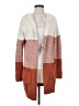 Tahari Color Block Orange Cardigan Size S - photo 1