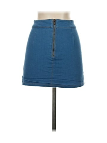 Sky To Moon Denim Skirt (view 2)