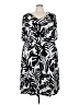 And Now This Tropical Black Casual Dress Size 3X (petite) - photo 1