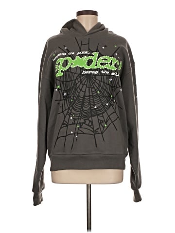 Sp5der Punk V2 Pullover Hoodie (view 1)