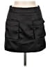 Assorted Brands 100% Polyester Solid Black Casual Skirt Size M - photo 1
