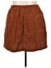 Unbranded 100% Polyester Solid Brown Casual Skirt Size 2X - Lg - photo 2