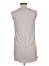 Three Dots Gray Sleeveless T-Shirt Size L - photo 2