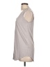 Three Dots Gray Sleeveless T-Shirt Size L - photo 5