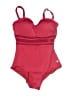 Assorted Brands Hearts Red One Piece Swimsuit Size M - photo 2
