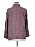 Treasure & Bond Plaid Gray Long Sleeve Button-Down Shirt Size 1X - photo 2