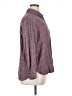 Treasure & Bond Plaid Gray Long Sleeve Button-Down Shirt Size 1X - photo 4