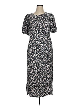 knee length dresses for ladies Remy Midi Dress- Painted Floral- BAACALxBECCA – Baacal main image 0