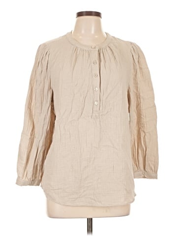 DKNY Jeans Long Sleeve Blouse (view 1)