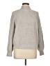 Gap 100% Cotton Solid Gray Turtleneck Sweater Size L - photo 1