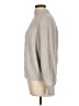 Gap 100% Cotton Solid Gray Turtleneck Sweater Size L - photo 5