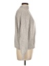 Gap 100% Cotton Solid Gray Turtleneck Sweater Size L - photo 4