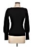 Ann Taylor Solid Black Pullover Sweater Size L - photo 1