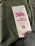 Justice 100% Lyocell Green Overalls Size 14 - photo 3