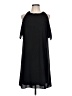 Thalia Sodi Solid Black Cocktail Dress Size L - photo 1