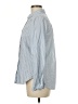 Gap Stripes Blue Long Sleeve Button-Down Shirt Size M - photo 5
