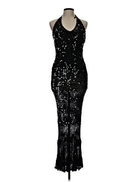 white christmas dresses Sue Wong Platinum-Black Dress – Papillon Rouge main image 0