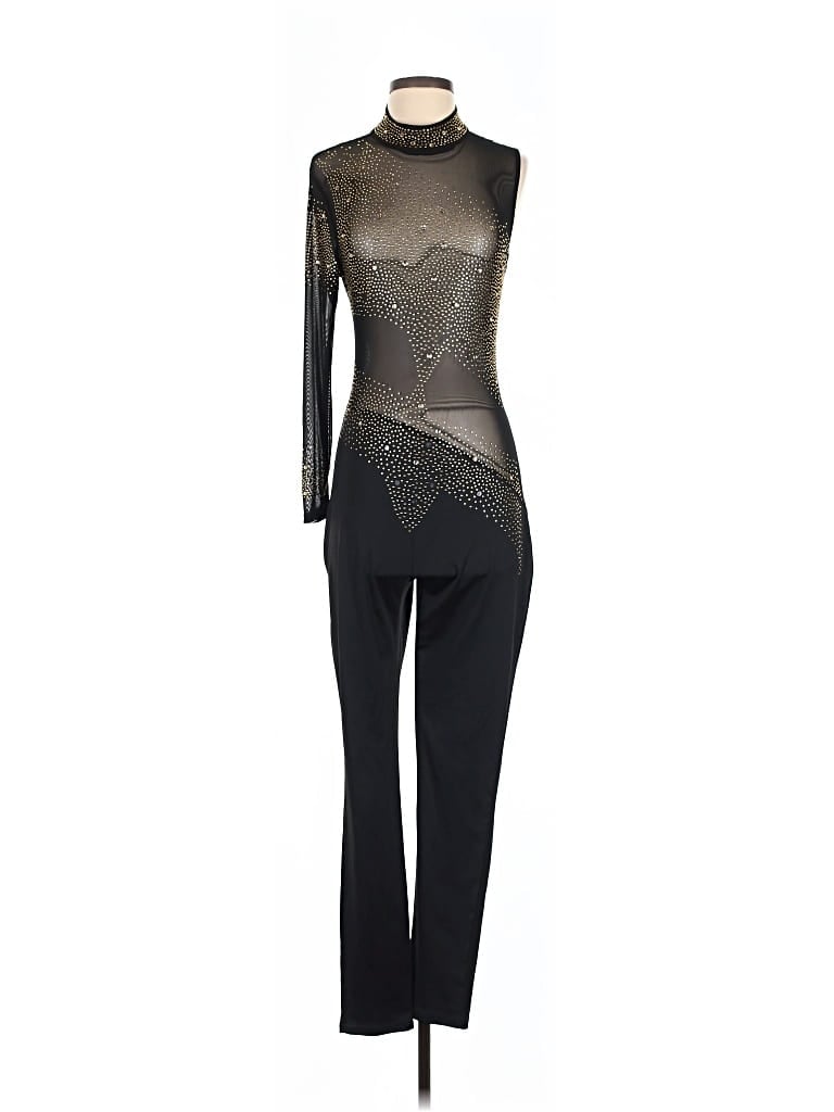 Pre-owned Unbranded Jumpsuit In Black