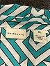 Westbound 100% Cotton Print Teal Long Sleeve Blouse Size XL - photo 7