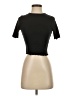 Collusion Black Short Sleeve Turtleneck Size 4 - photo 1