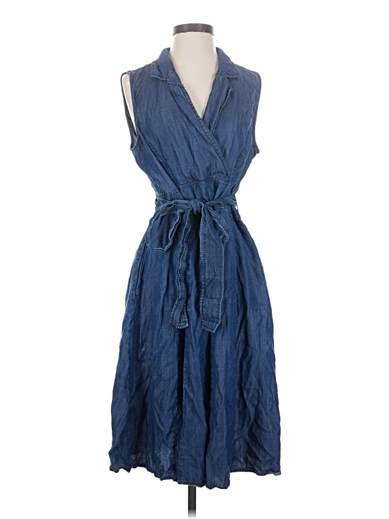 Pre-owned Tommy Hilfiger Casual Dress In Blue