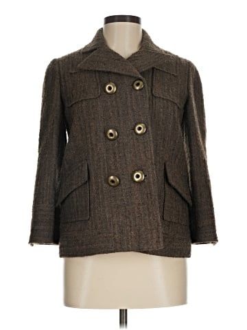 Luca Luca Wool Coat (view 1)