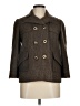 Luca Luca Tweed Brown Wool Coat Size EU (IT) 42 / US 6 - photo 1