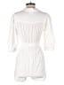 Mable 100% Cotton White Romper Size M - photo 2
