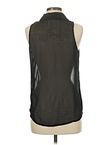 Gypsy Junkies Sleeveless Button-Down Shirt (view 2)