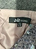 Jump Apparel 100% Polyester Metallic Silver Cocktail Dress Size 11 - 12 - photo 4