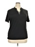 TBMPOY Black Short Sleeve Top Size XXL - photo 2