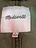 Madewell 100% Cotton Solid Green Jacket Size S - photo 6