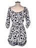Blue Rain Floral Blue Romper Size S - photo 2
