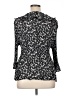 Cj Banks 100% Polyester Black Long Sleeve Blouse Size 1X - photo 2