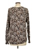Next Animal Print Brown Long Sleeve Blouse Size EU 44 / US 14 - photo 2