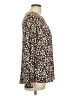 Next Animal Print Brown Long Sleeve Blouse Size EU 44 / US 14 - photo 4