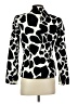 Julie Mitchell Print Black Blazer Size 4 - photo 2
