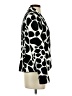 Julie Mitchell Print Black Blazer Size 4 - photo 4