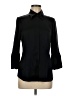 BCBGMAXAZRIA Black 3/4 Sleeve Button-Down Shirt Size M - photo 1