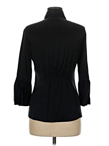 BCBGMAXAZRIA 3/4 Sleeve Button-Down Shirt (view 2)