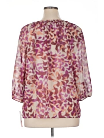 Elle 3/4 Sleeve Blouse (view 2)