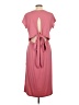Athleta Solid Pink Casual Dress Size L (petite) - photo 2