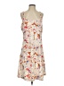Unbranded Print Ivory Cocktail Dress Size S - photo 1